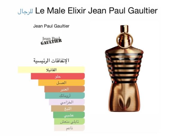 ⁦JEAN PAUL GAULTIER “LE MALE” ELIXIR⁩ - الصورة ⁦2⁩